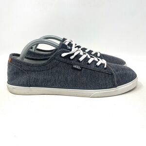 Vans Old Skool Lace Up Sneaker Grey Womens 10